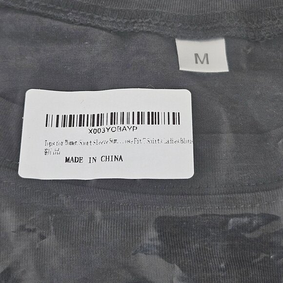 Skeleton Graphic T Shirt Halloween Costume M Coffee Short Sleeve Crew Neck - Picture 6 of 7